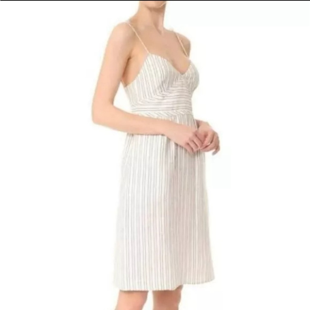 SOLD Theory Melaena B Linen Dress - Picture 3 of 11